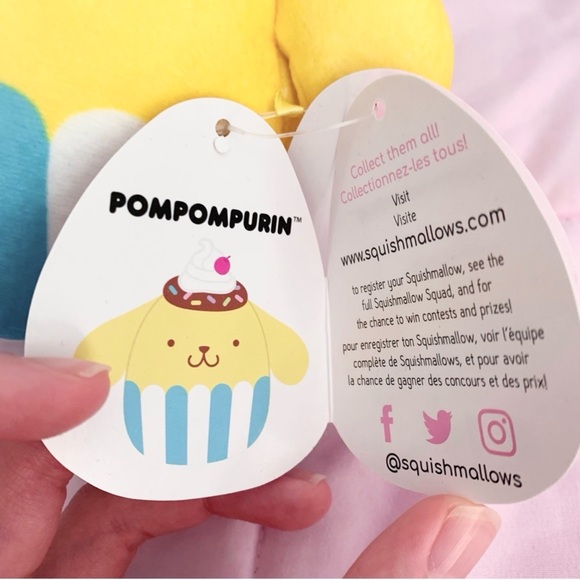 nwt pompompurin ice cream squishmallow 5” - Picture 3 of 3